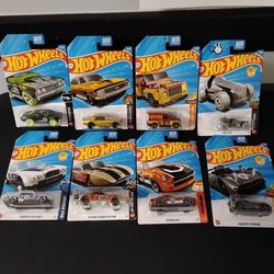 8 New Hotwheels New in Original packages