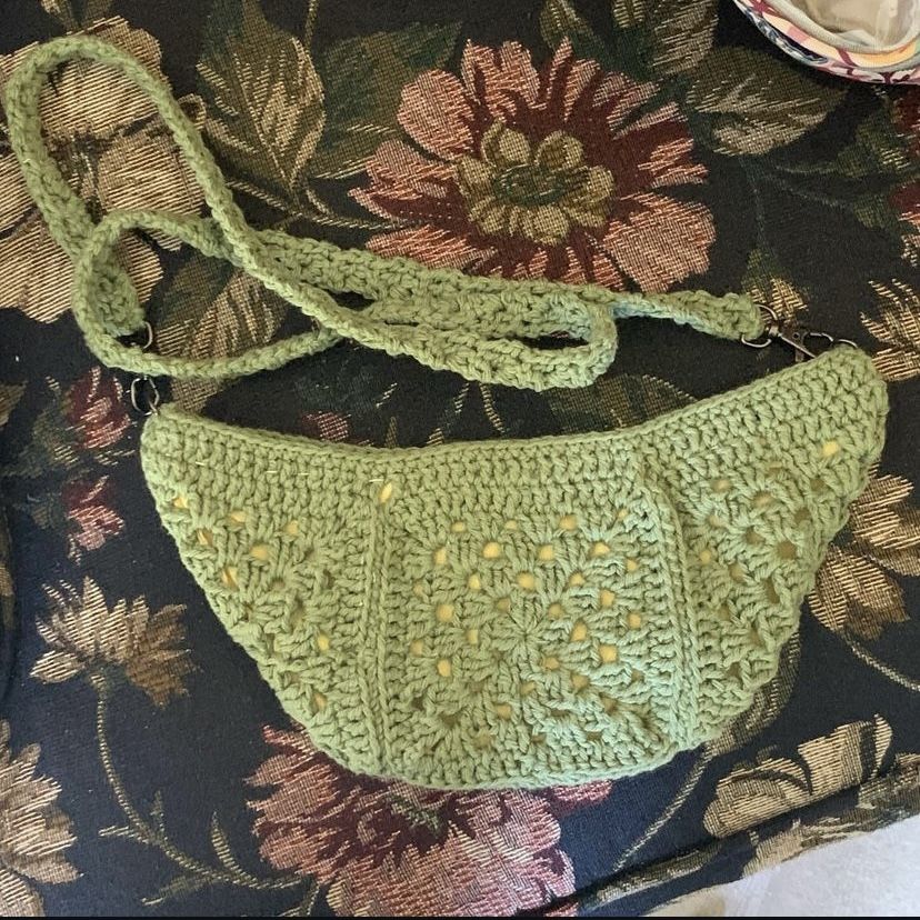 Handmade Crochet Bum Bag
