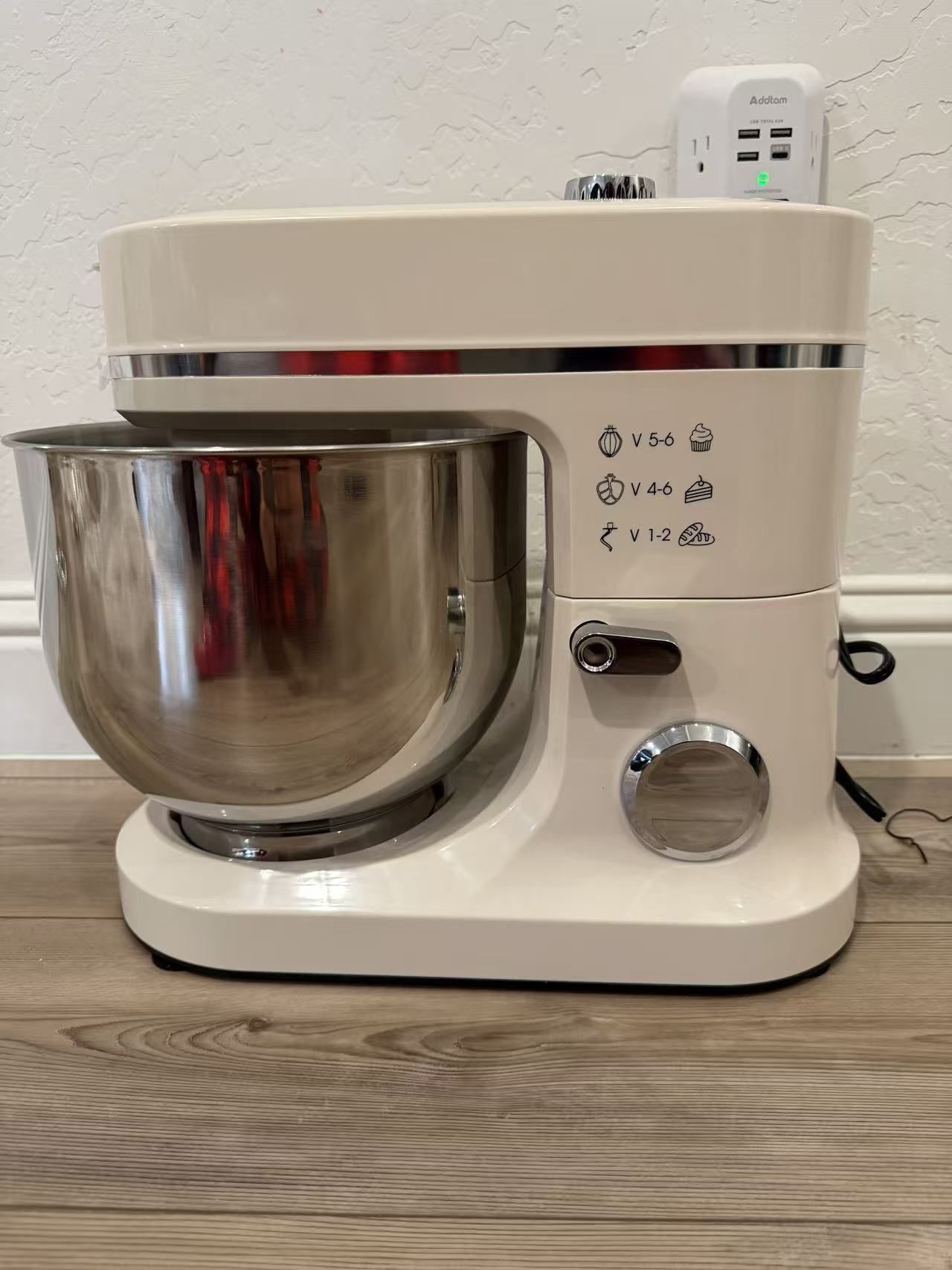 🔥New 900W Stand Mixer 8 QT kitchen Dough mixers LED Touch Screen Adjustable Speed