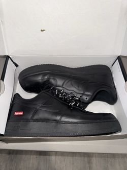 Supreme af1 black Sz 12