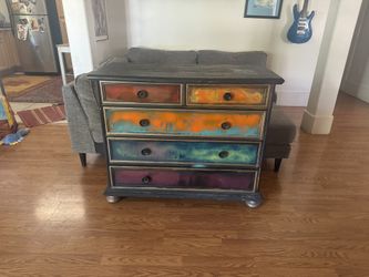 Vintage Solid Wood Dresser