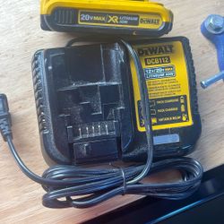 Battery 🔋 2.00 AH And Charger 