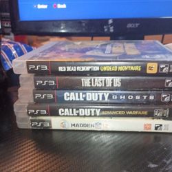 PS3 Games Good Condition 