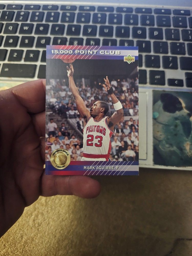 Mark Aguirre Basketball Card