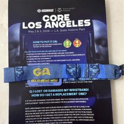 Tomorrowland Los Angeles 2-day GA ticket