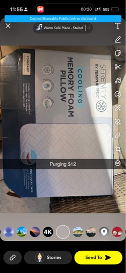 Blow out pillows new