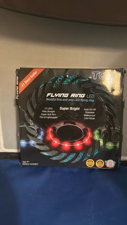 Toys flying ring LED