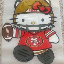 Dtf Iron on Print  Niners 