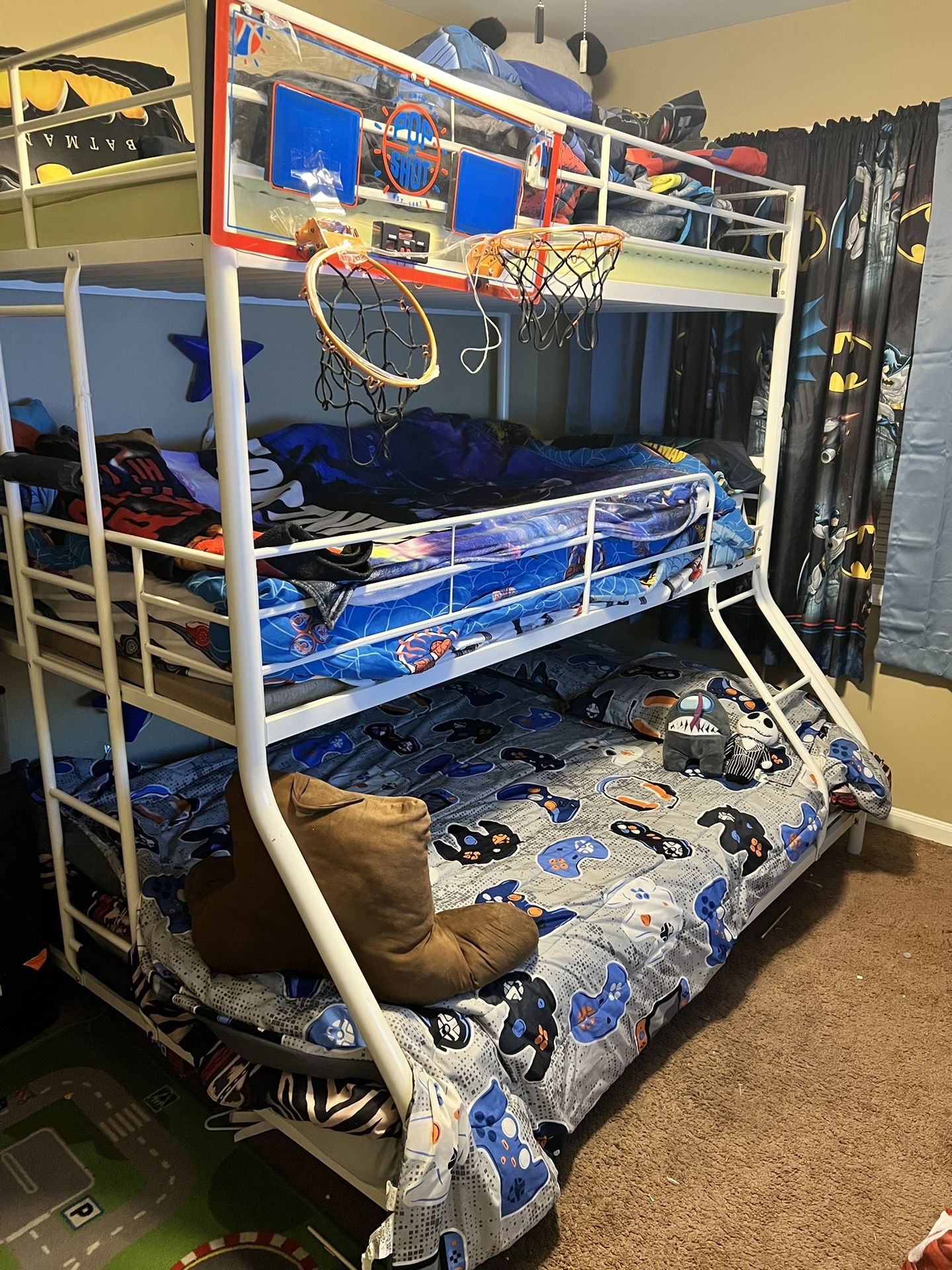 Triple Bunk Bed Twin Over Twin Over Full