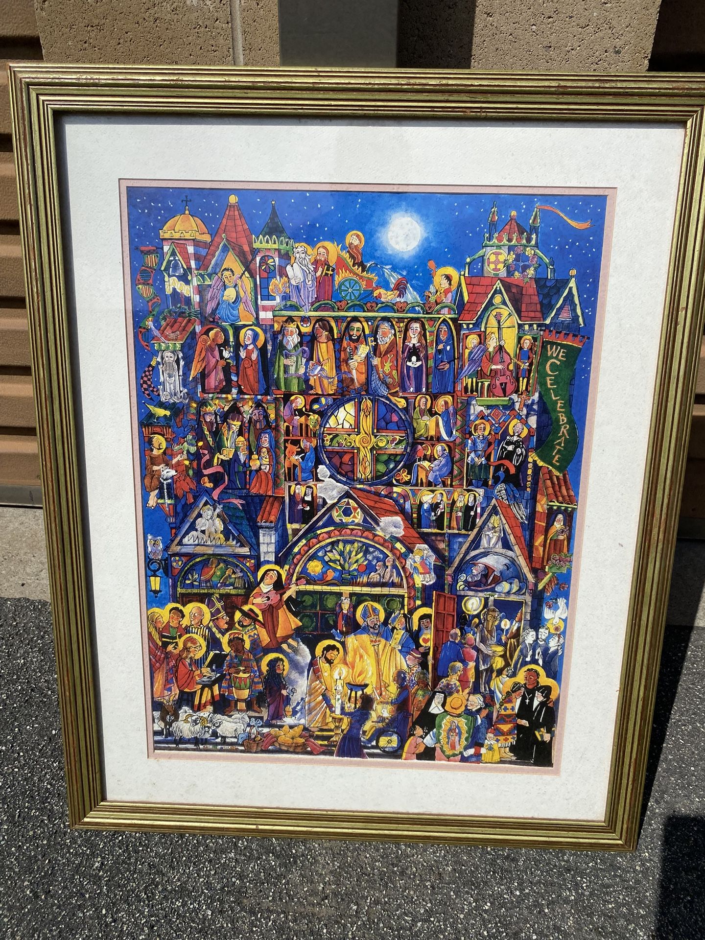 Framed Art “Jesses Tree”