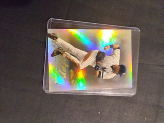 2000 Fleer Showcase Derek Jeter 