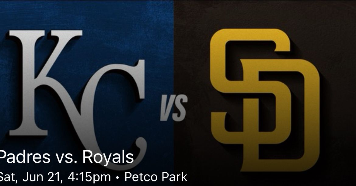 Padres Tickets - Saturday 6/21