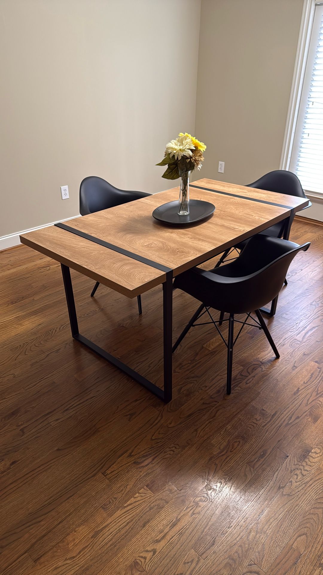 Table And Three Chairs