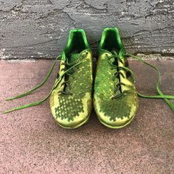Green Predator Soccer Cleats