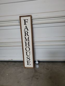 Farmhouse sign Decor