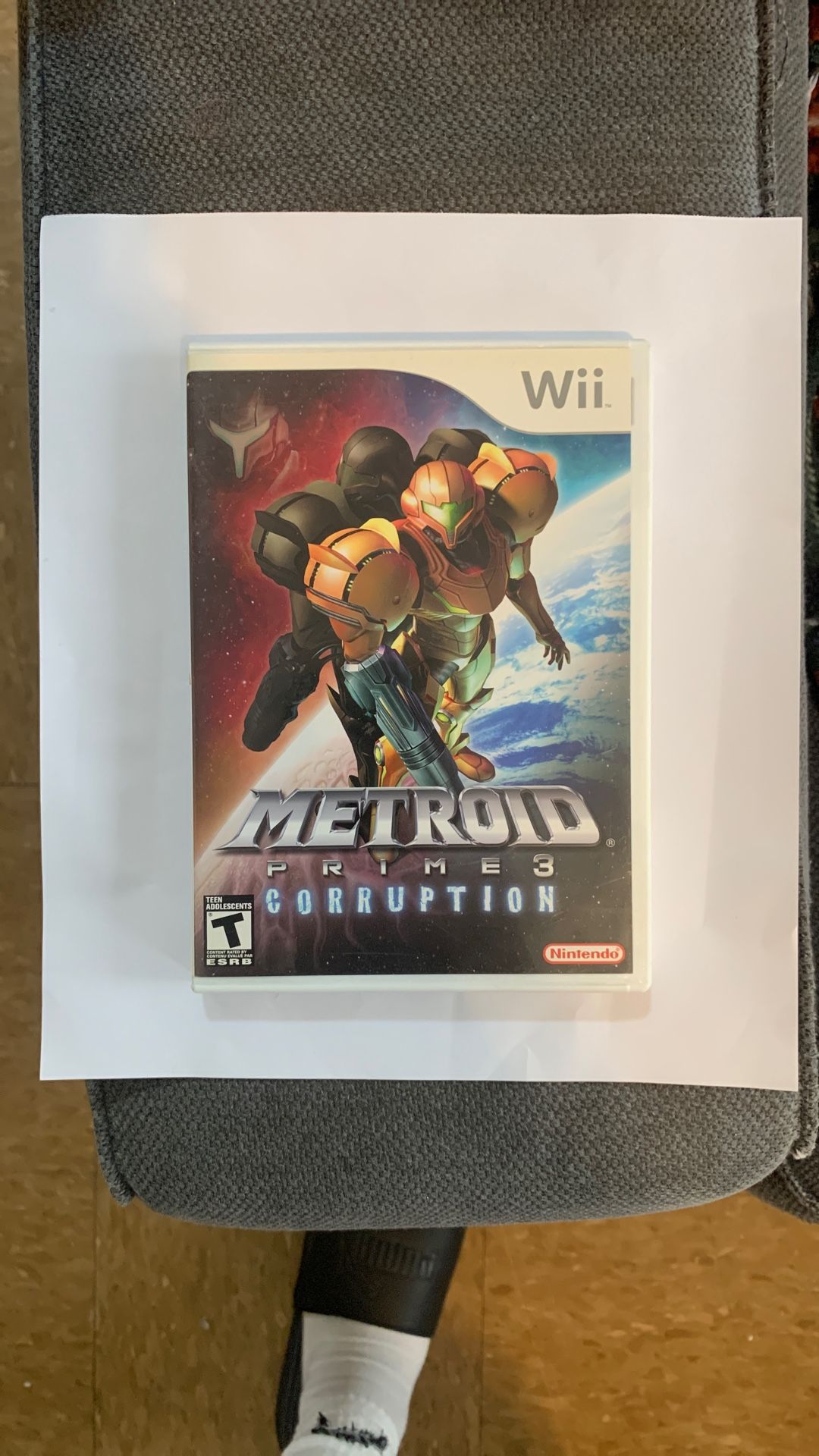 Nintendo Wii Metroid Prime 3 Corruption.