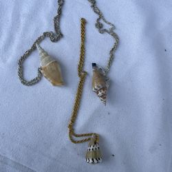 Handmade Seashell Necklaces