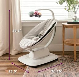4moms mamaRoo Multi-Motion Baby Swing Smart Connectivity - Gray