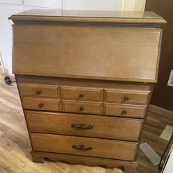 Antique Drop Leaf Desk 