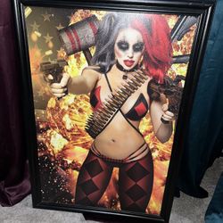 Harley Quinn Wall Decor 