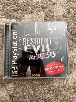 Resident evil 3 nemesis for playstation 1