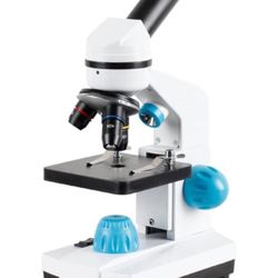 40X-2000X monocular Microscopes for Adults Students Beginner with LAD Set,Dual LED Phone Adapter Powerful Biological Microscopes for School Boys Girls