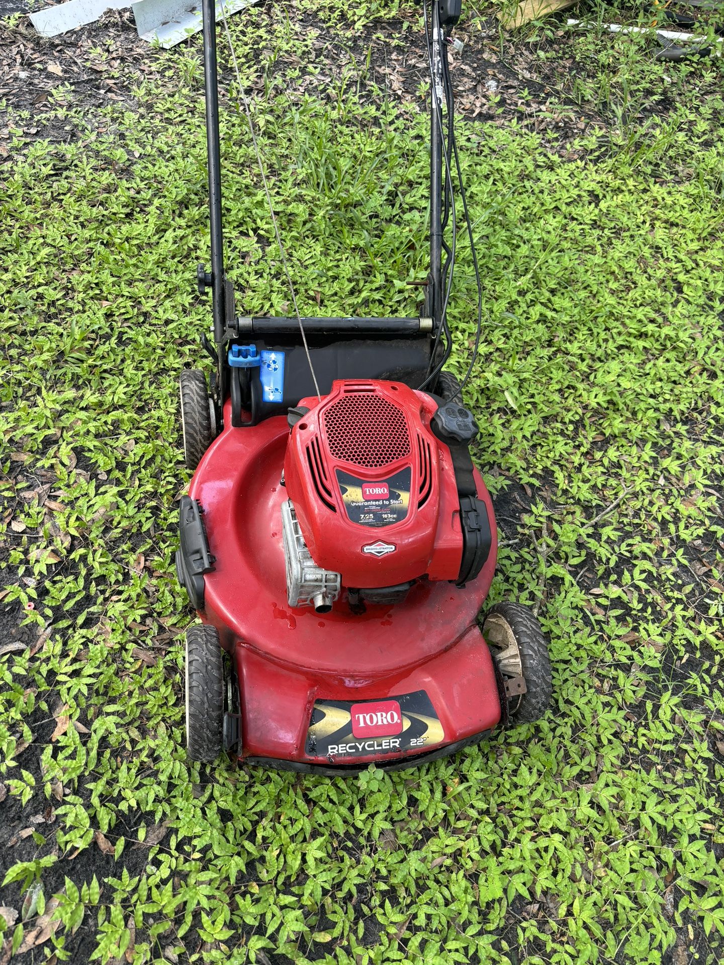 TORO LAWN MOWER SELF PROPELLED