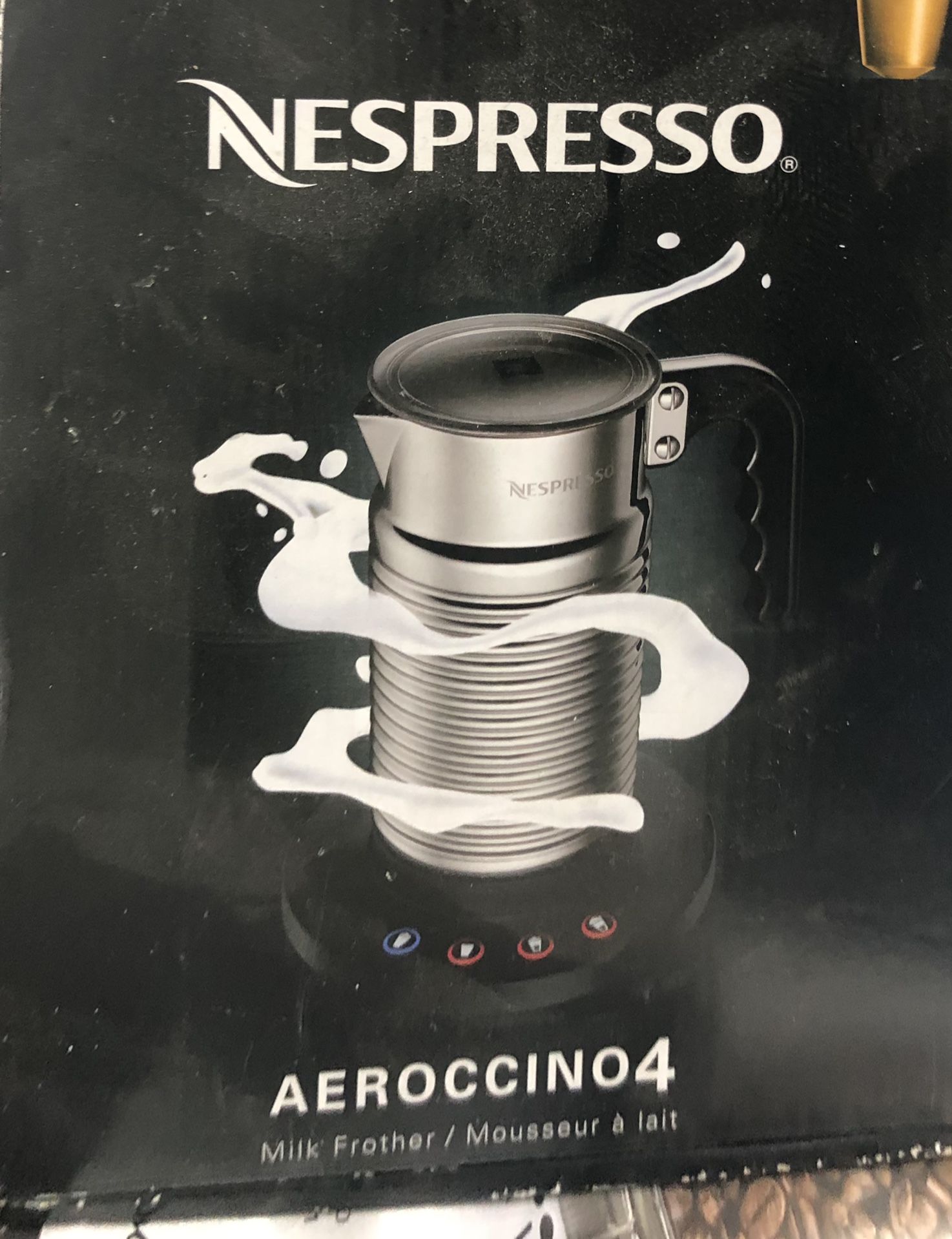 Nespresso Aeroccino 4 Chrome Milk Frother