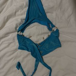 Blue One Piece Bikini