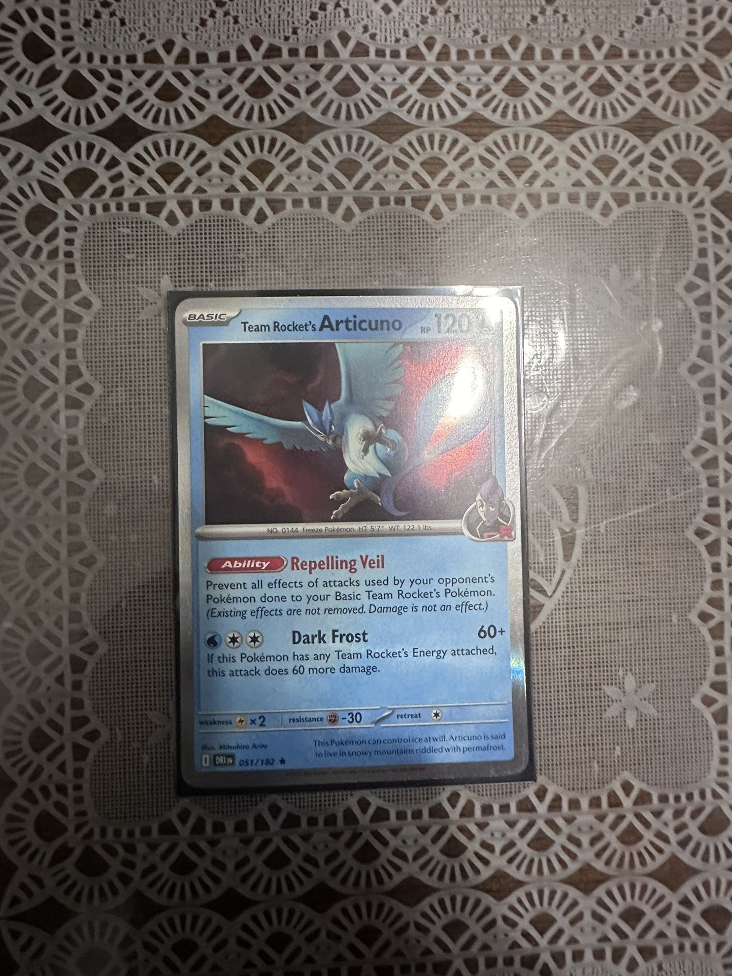 Articuno Promo Card