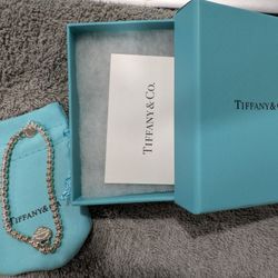 Tiffany mini heart bracelet