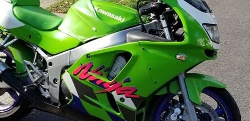 Classic Kawasaki Ninja Zx6 Very Clean