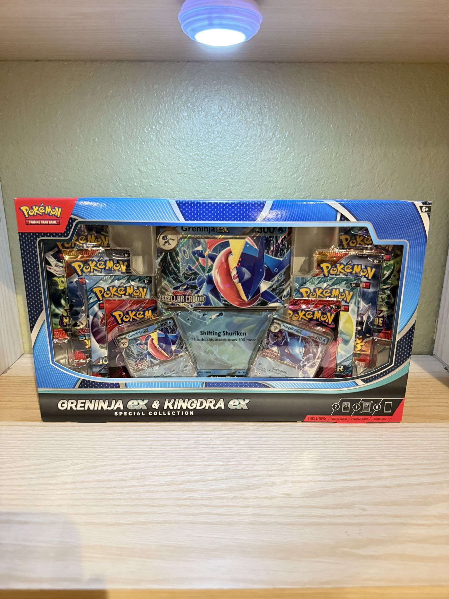 Greninja EX & Kingdra EX Special Collection Box 