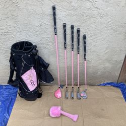 Golf Girl Junior Tour RH Golf Clubs & Bag