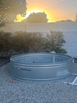 CountyLine Galvanized Steel Stock Tank