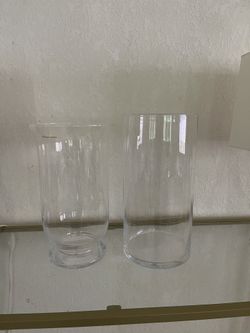Glass Vase Cilinder