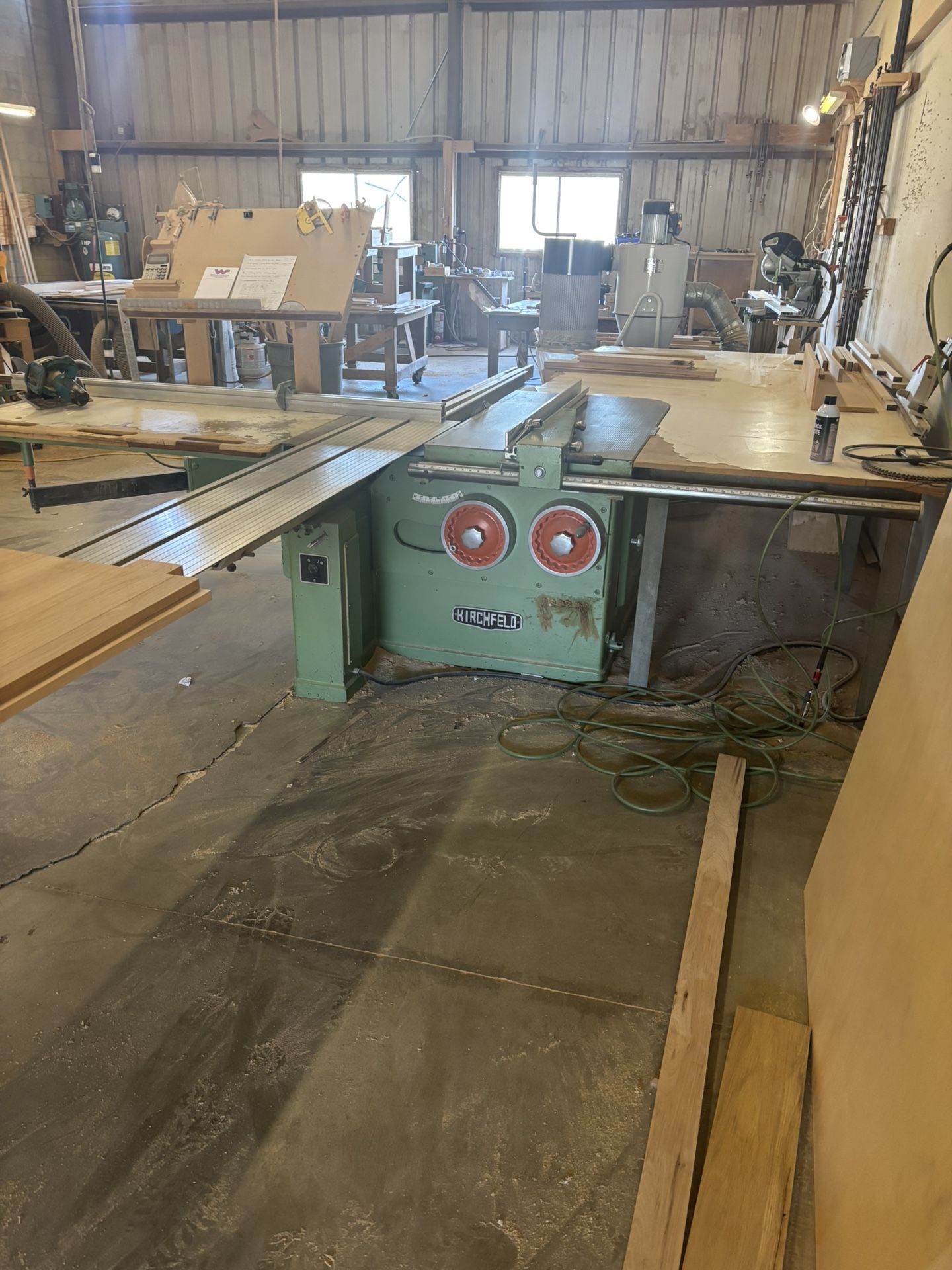 12” Sliding Table Saw