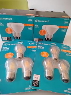 EcoSmart LED Light Bulb Bundle (9 Bulbs Total)