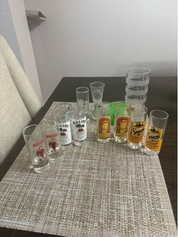 Different shot glasses