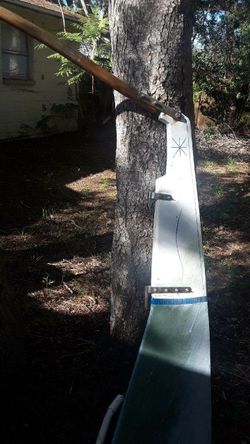 22 ft stick and rudder for 22 ft Renkin Sail Boat