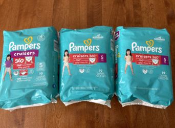 Pampers Size 5 Cruisers360