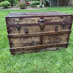 Antique Steamer Chest
