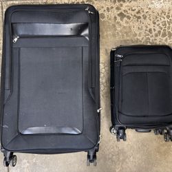 30” luggage and 20” luggage for traveling on plane or roadtrips 
