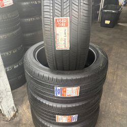 235/45/18 MICHELIN FOR TESLAS (4 TIRES SEMI NEW 95% TREND LIFE INSTALLATION AND BALANCING🏁)