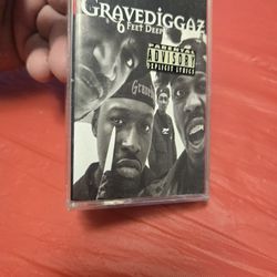 GRAVEDIGGAZ HORROR CORE RAP HIP HOP CASSETTE