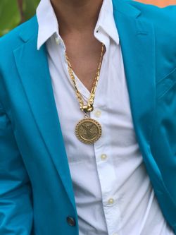 Gold filled chain and pendant $80