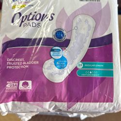 34 Pads With Odor Protection 