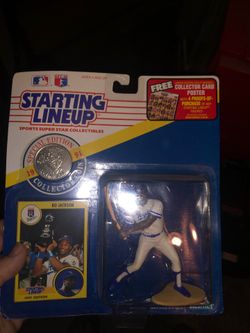 Bo Jackson Card and Figure set