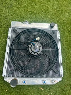 Champion Aluminum 3-Row Radiator & 16" Electric Fan - CC251 Early Ford