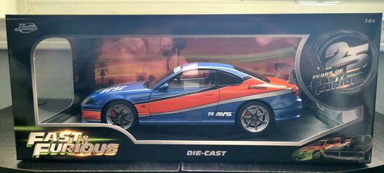 Nissan Silvia 1:18 the "Mona Lisa" from Fast and Furious